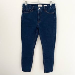 7 For All Mankind Women’s Ankle Skinny Jeans Size 8 Dark Wash